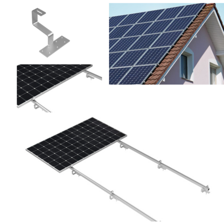 Simulator kit fixare panouri fotovoltaice